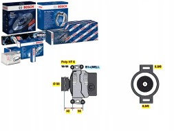 Bosch 0 986 042 530 Альтернатор 0 986 042 530 bosch