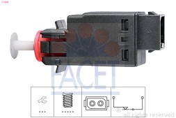 7 1058 FACET Вимикач стоп сигналу
