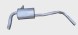 Bosal 279-573 Bosal 279-573 кінцевий глушник