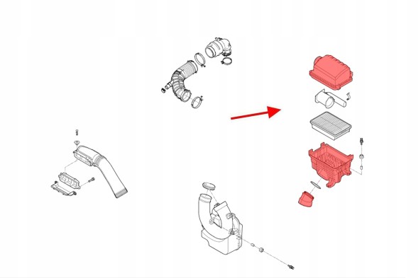 Venus LTD 28110F2000 KIA CEED III CD 2018+ КОРПУС ПОВІТРЯНОГО ФІЛЬТРА 28110Г4000