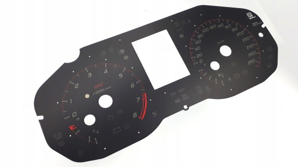 Moman 0089688091487 Subaru WRX STI 2018+ циферблати лічильника заміна годинника з MPH на км/год MoMan