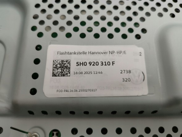 Volkswagen OE 5H0920310F, DWP407627OE Лічильник панель приладів VW Caddy V 5H0920310F