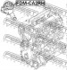 Febest FDM-CA2RH Подушка двигуна fdm-ca2rh febest форд