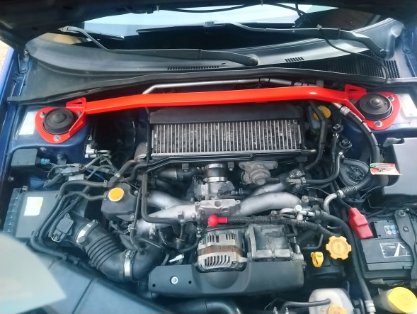 MW TECHNOLOGY M-0028 Передня + задня стійка стійки Subaru Impreza GG WAGON