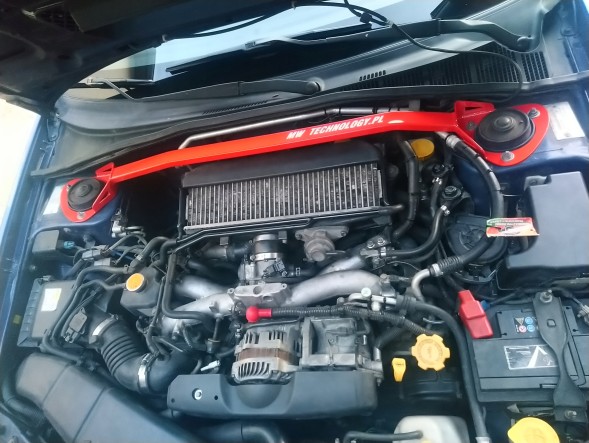 MW TECHNOLOGY M-0028 Передня + задня стійка стійки Subaru Impreza GG WAGON