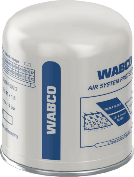 Wabco 4329010022 Картридж осушувача повітря, пневматична система