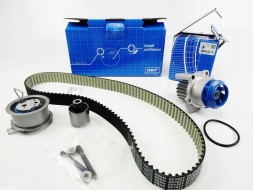 SKF VKMC 01250-2 Комплект грм (ремінь + натягувач + помпа охолоджуючої рідини) audi a2, a3 ford galaxy seat