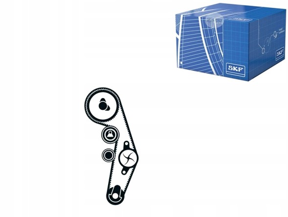 SKF VKMC 01250-2 Комплект грм (ремінь + натягувач + помпа охолоджуючої рідини) audi a2, a3 ford galaxy seat