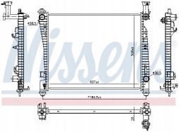 Nissens 61033 Охолоджувач води - nissens 61033