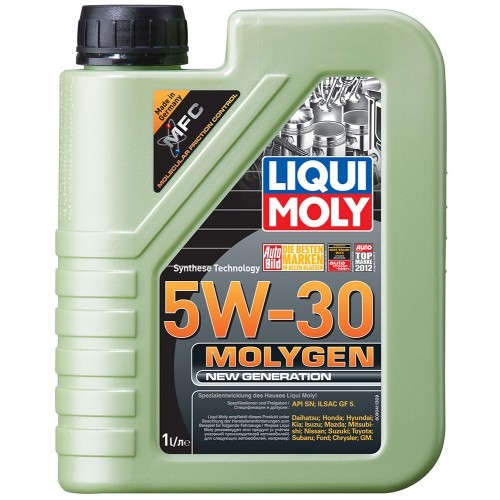 9041 LIQUI MOLY Моторна олива Liqui Moly Molygen New Generation 5W 30 1л