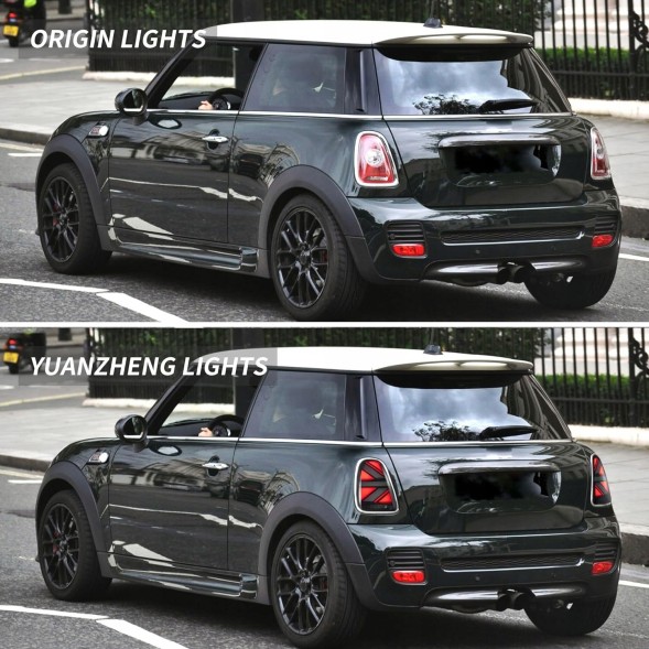 VLAND 5102910E LDMC17 MHM Комплект задніх ліхтарів Vland Full Led Tuning Smoke для Mini Cooper r56 r57 r58 r59 (тюнінг, повністю світлодіодні, димчасті)