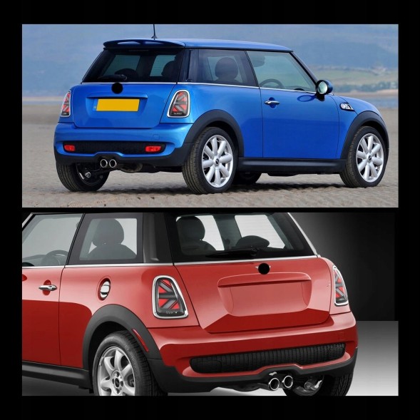 VLAND 5102910E LDMC17 MHM Комплект задніх ліхтарів Vland Full Led Tuning Smoke для Mini Cooper r56 r57 r58 r59 (тюнінг, повністю світлодіодні, димчасті)