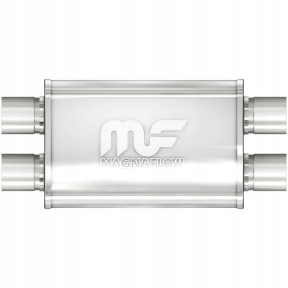 Magnaflow Глушник MagnaFlow 4x9" 2,5" / 2,5" 63 мм / 63 мм нержавіюча сталь 14379