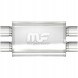 Magnaflow Глушник MagnaFlow 4x9" 2,5" / 2,5" 63 мм / 63 мм нержавіюча сталь 14379