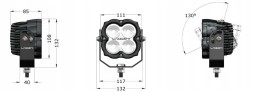 Lazer 1300U45-G2-Slim РОБОЧА ЛАМПА LAZER UTILITY-45 (РОЗСІЯНЕ СВІТЛО) 4560 ЛМ 45W