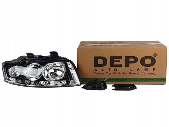 Abakus 441-1146R-ND-EM Права фара audi a4 b6 h7/h7 8e0941030c