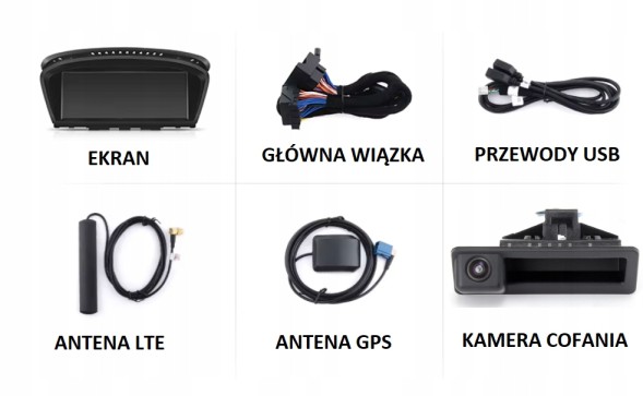 Китай EKRAN ANDROID 13 8GB RAM NAWIGACJA ANDROID ЕКРАН ANDROID 13 8GB RAM ДЛЯ BMW E60 E61 E90 E91 E92 СИСТЕМА CCC + КАМЕРА ЗАДНЬОГО ВИДУ