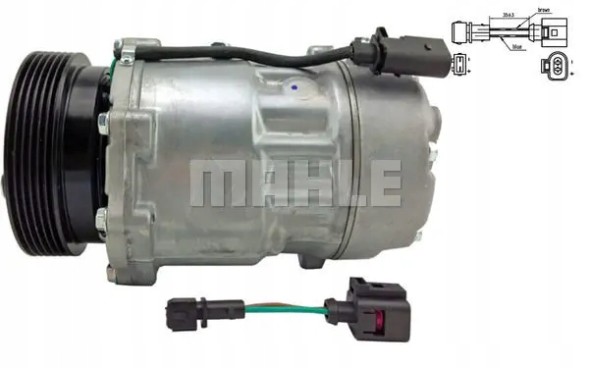 Mahle ACP 191 000S Компресор кондиціонера acp 191 000s