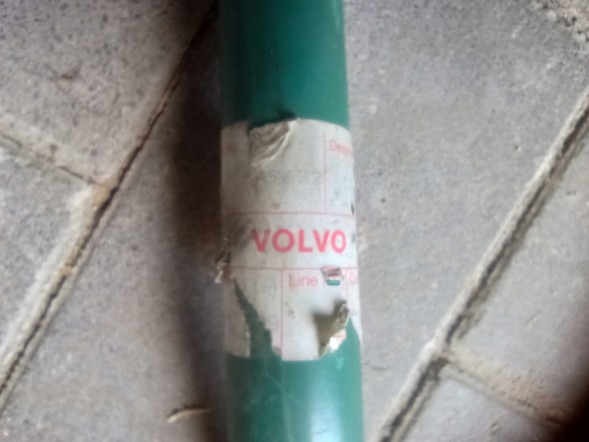 Volvo OE Водяна труба масляного радіатора Volvo 849672