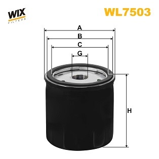 WL7503 WIX FILTERS Фільтр оливи
