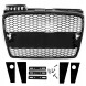 AutoDor D033642 Решітка радіатора AutoDor чорна RS Look для Audi A4 B7 2004-2007