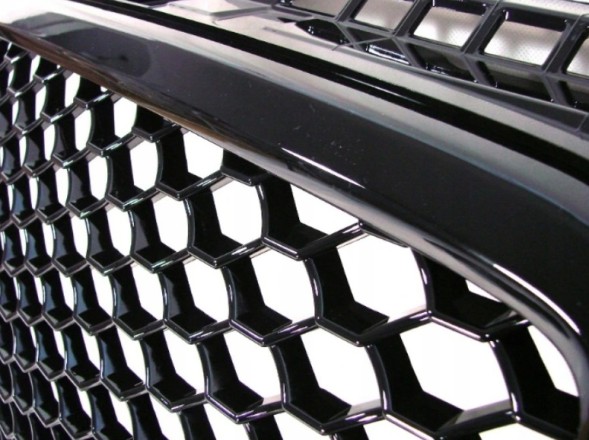 AutoDor D033642 Решітка радіатора AutoDor чорна RS Look для Audi A4 B7 2004-2007