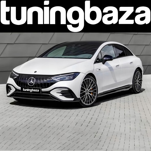 Китай GR025066 Атрапа гриль GT STYLE Mercedes EQE V295 ЧОРНИЙ ГЛЯНЕЦЬ (ТІЛЬКИ AMG-Line)