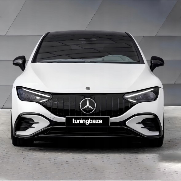 Китай GR025066 Атрапа гриль GT STYLE Mercedes EQE V295 ЧОРНИЙ ГЛЯНЕЦЬ (ТІЛЬКИ AMG-Line)