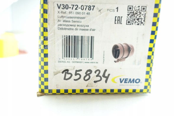 Vemo V30-72-0787 Спринтер 2.2 cdi w906 витратомір повітря 5149208ab 68069532aa