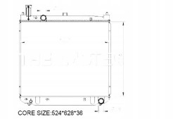 Thermotec D72017TT Thermotec d72017tt радіатор охолодження, система охолодження двигуна d72017tt