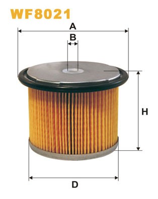 WF8021 WIX FILTERS Фільтр палива