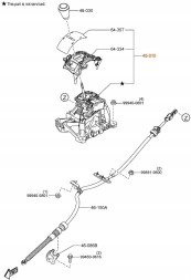 Mazda OE ВАЖІЛЬ ПЕРЕКЛЮЧЕННЯ ПЕРЕДАЧ MAZDA GHR546100E ОРИГ