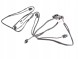 FRANTIS A1565403702 FRT ДЖГУТ ПРОВОДІВ ПЕРЕДНЬОГО БАМПЕРА З ДАТЧИКАМИ ПАРКУВАННЯ PDC MERCEDES-BENZ GLA W156 X156