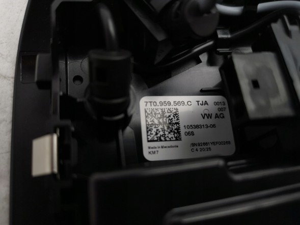 Volkswagen OE 7T0959569C, DWP533833OE Плафон освітлення салону VW ID. Buzz 7T0959569C