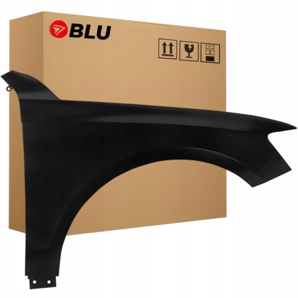 214275205 BLU Бризковик AUDI Q5 8R LY9B правий чорний 08-16 передній