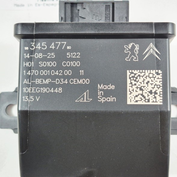 Groupe PSA 9834547780 TransCars OPEL CORSA F 19+ Модуль керування LED-фарами 9834547780