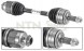 SNR DK74.001 Snr dk74.001 привідна піввісь