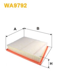 WA9792 WIX FILTERS Фільтр повітряний