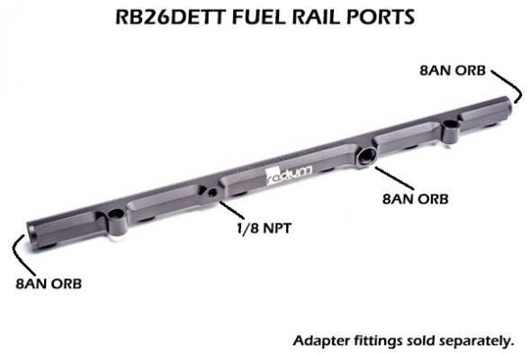Китай USA-RAD-20-0217 Паливна рейка Nissan RB26DETT Radium Engineering