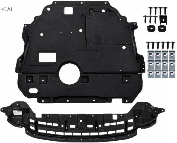 PC 83292233494 ЗАХИСТ ДВИГУНА ПІД ДВИГУН БАМПЕР TOYOTA COROLLA SDN E17 06.2013-2018 +КОМПЛЕКТ