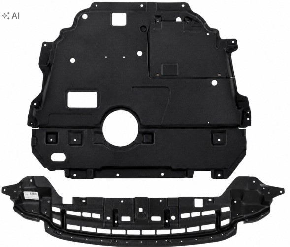 PC 83292233494 ЗАХИСТ ДВИГУНА ПІД ДВИГУН БАМПЕР TOYOTA COROLLA SDN E17 06.2013-2018 +КОМПЛЕКТ