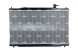 NRF 58456 Nrf 58456 радіатор охолодження honda cr-v 2,0 06-