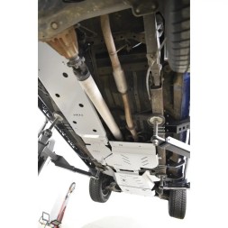 Fabryka4X4 OIC АЛЮМІНІЄВА КРИШКА ПАЛИВНОГО БАКА ТА AD-BLUE ISUZU D-MAX (З 2020)
