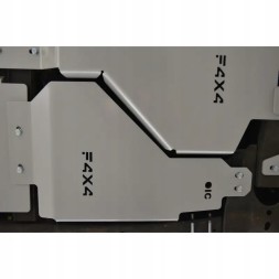 Fabryka4X4 OIC АЛЮМІНІЄВА КРИШКА ПАЛИВНОГО БАКА ТА AD-BLUE ISUZU D-MAX (З 2020)