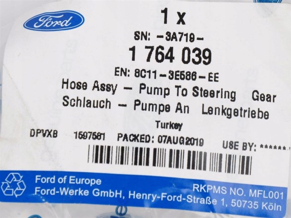 Ford OE 8C113E586EE Шнур рульової передачі transit 07- _ 1764039 _ 8c11-3e586-ee
