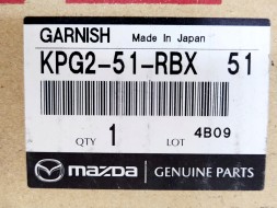 Mazda OE KPG2-51-RBX-51 Планка накладка нижня двері ЧОРНА ПЕРЕДНЯ ЛІВА MAZDA CX-5 2022+ НОВА OE