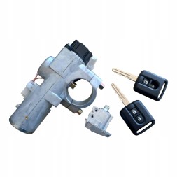 Genuine ZAMEK WKŁADKA DRZWI LEWYCH STACYJKA KOMPLET ZAMKÓW [PD JEDEN KLUCZ 2 KLUCZYKI POD PILOT NISSAN QASHQAI I J10 2007- 2008 2009 2010 2011 2012 2013 2014 ЗАМОК ВСТАВКА ЛІВИХ ДВЕРЕЙ СТАЦІЇ КОМПЛЕКТ ЗАМКІВ NISSAN QASHQAI І J10 07-