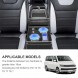 AD BRAKE B0D5M87DNH Центральна консоль VW T4 T5 T6 T7 екошкіра LED USB шкіряна сталева