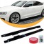 Китай Dokładki boczne AUDI A5 8T S-LINE 2007-2017 SPORTBACK 4 DOOR Накладки на пороги AUDI A5 8T S LINE SPORTBACK Чорний глянець Бокові пороги