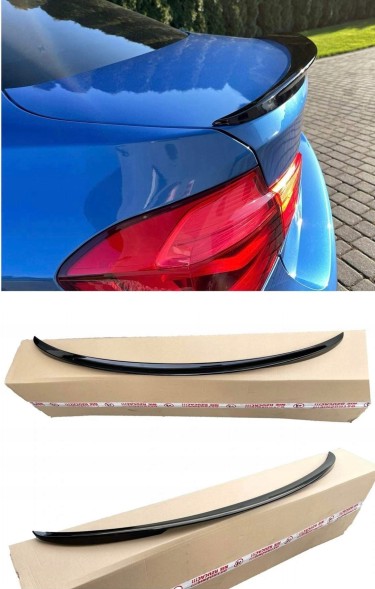 Китай 00CTSPBF302 Спойлер BMW 3 F30 Aileron Black Gloss